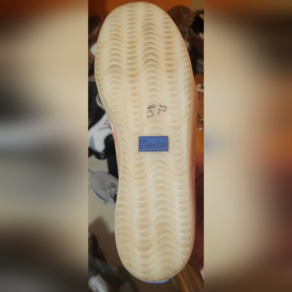 Keds x Rifle Paper Co. Double Decker Marguerite Floral Slip-On Sneakers Size 8 - Picture 7 of 8